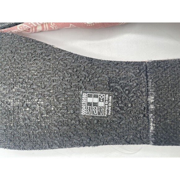 FREE PEOPLE Es Verdra Cotton Thong Sandals - Pink Paisley Pattern- EU39/US8.5 - Picture 8 of 9